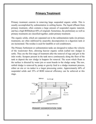 DESIGN OF A 30 MLD SEWAGE TREATMENT PLANT(PROJECT REPORT) | PDF