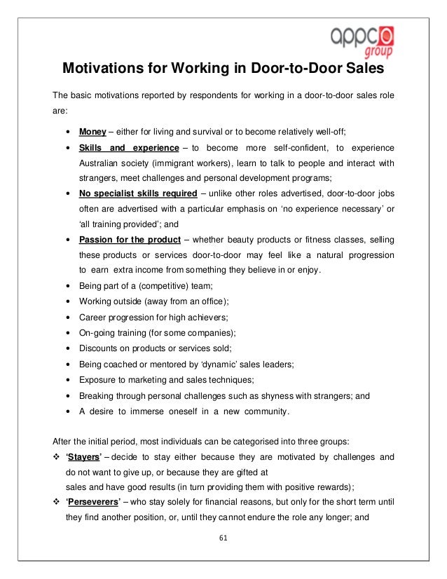 Mba Project On Direct Selling Appco Group