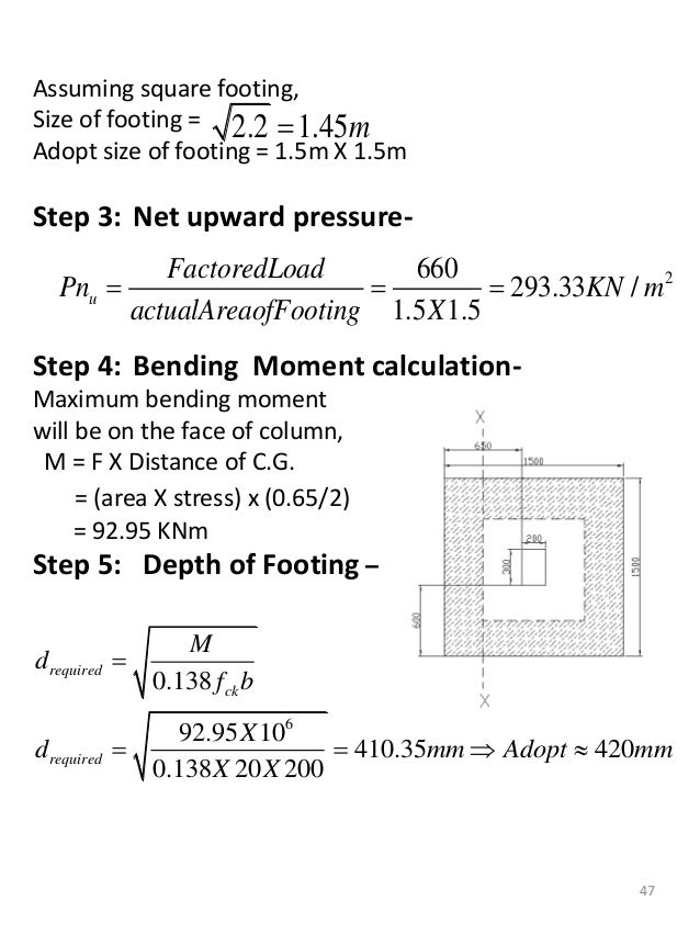 design and analasys of a g 2 residential building footing size for 2 story house