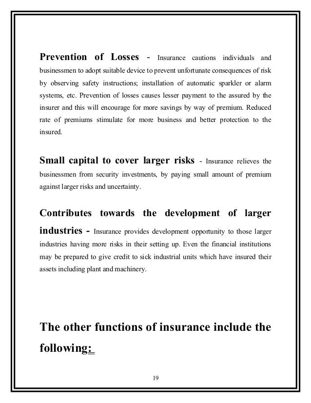 Research paper on life insurance jobs
