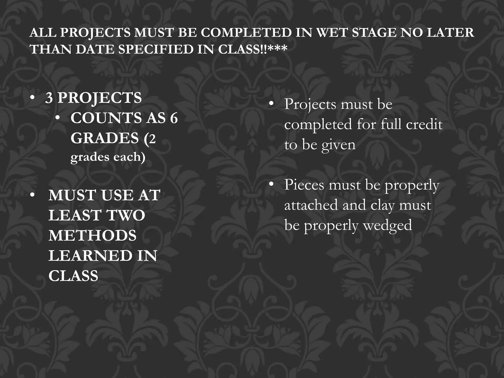 Final projects | PPT