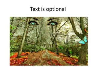 Include… career, interests, family, environment
 