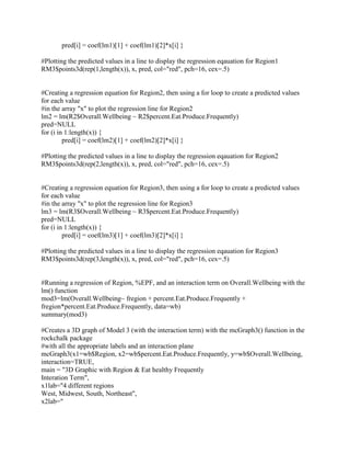 3D Scatterplot - R programming | PDF