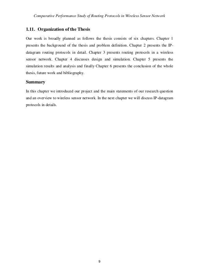 Master thesis implementation and simulation of routing protocols