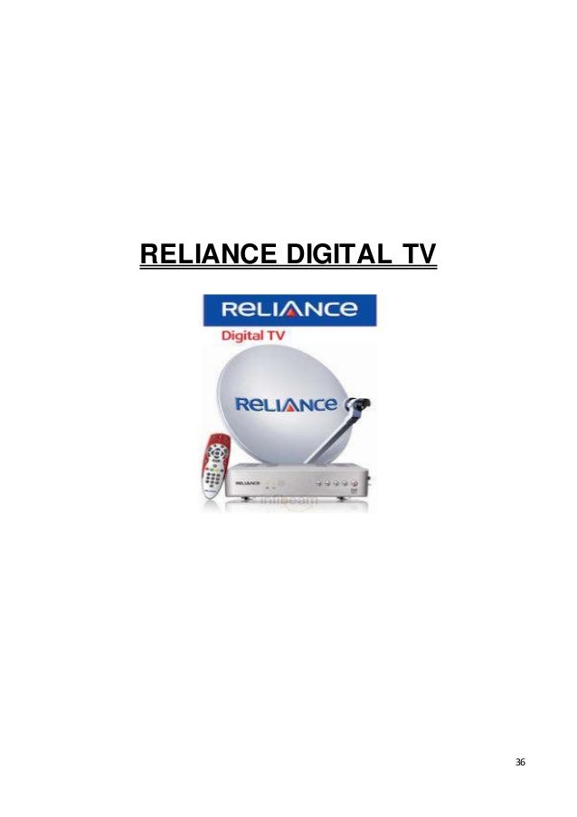 Dissertation project on dth services