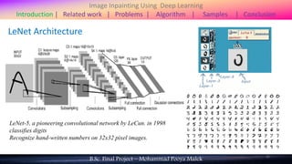 Image Inpainting Using Deep Learning | PPTX