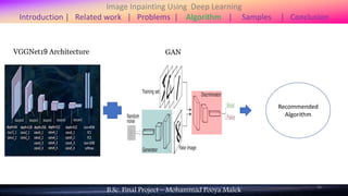 Image Inpainting Using Deep Learning | PPTX