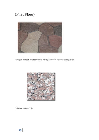19
(First Floor)
Hexagon Mixed Coloured Granite Paving Stone for Indoor Flooring Tiles.
Asia Red Granite Tiles
 