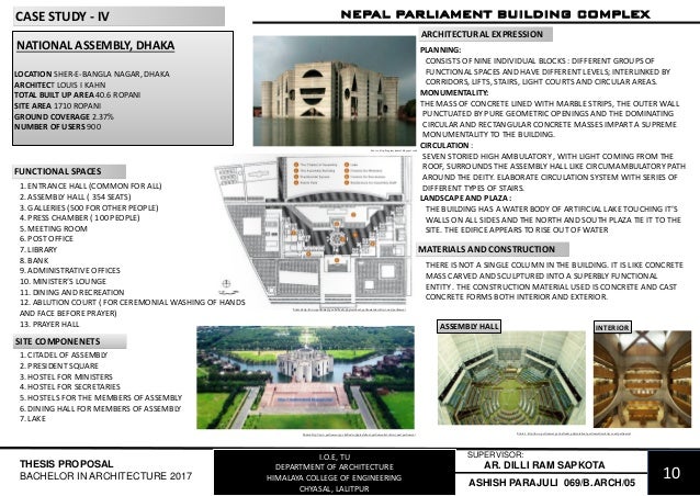Phd research proposal architecture