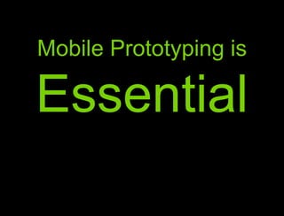 Good for High-Level  Ideas