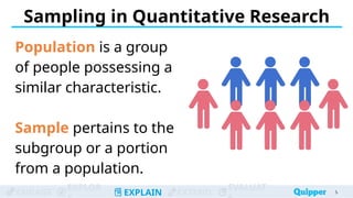 Sampling Strategy Quantitative Comprehensive Guide to Sampling Procedures in Quantitative Research for ...