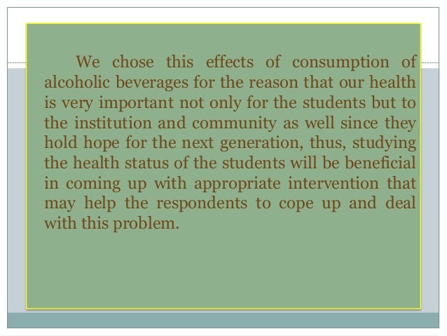 Alcohol articles for students picture