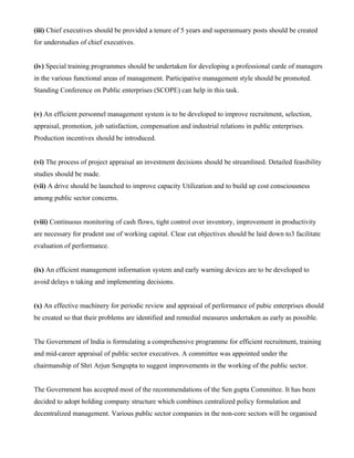 Public Sectors & Economic Developement