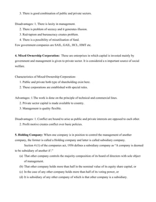 Public Sectors & Economic Developement