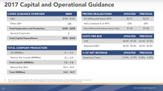 Final q3'17 earnings call