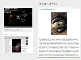 Poster Analysis
 