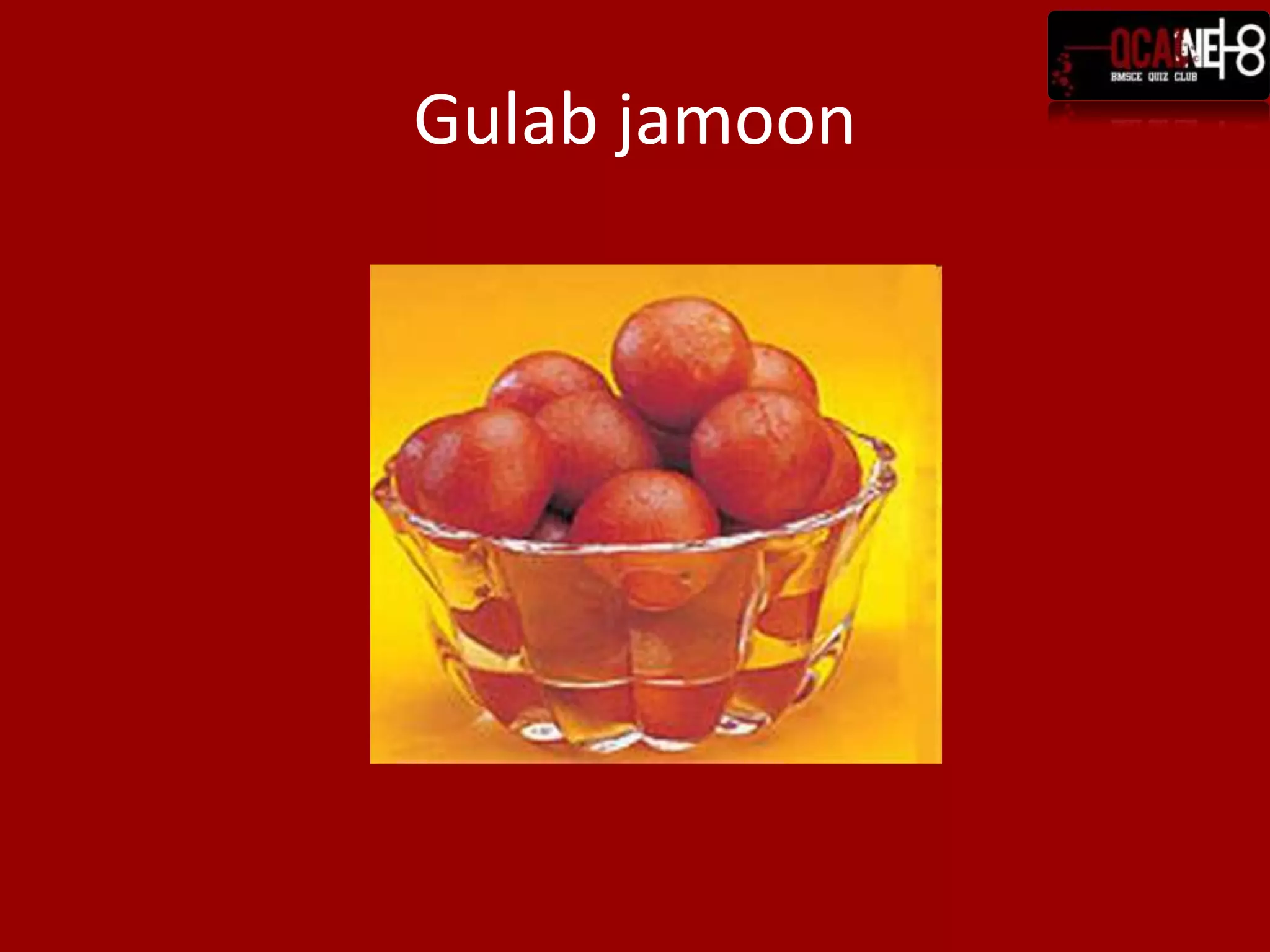 Gulab jamoon