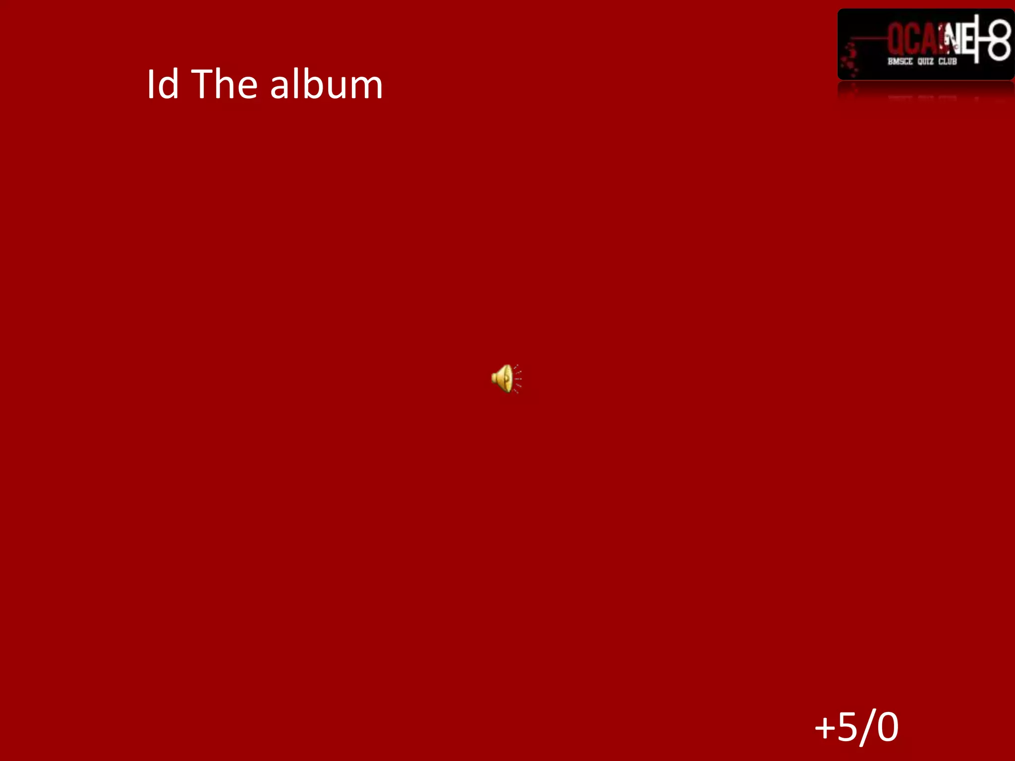 Id The album+5/0