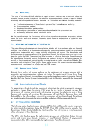 Revised -Sixth National Development Plan 2013-2016 (Zambia) | PDF