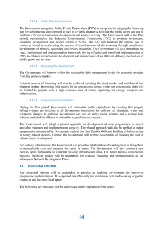 Revised -Sixth National Development Plan 2013-2016 (Zambia) | PDF