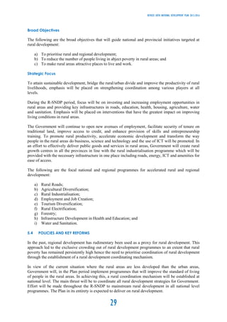 Revised -Sixth National Development Plan 2013-2016 (Zambia) | PDF