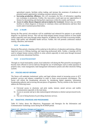 Revised -Sixth National Development Plan 2013-2016 (Zambia) | PDF