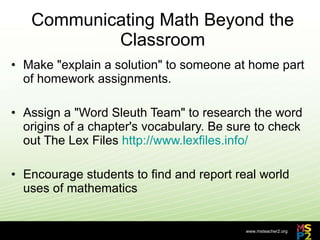 Reading Mathematics Is Different | PPT