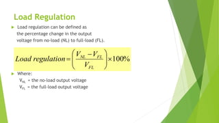 Basics of Regulators | PPTX