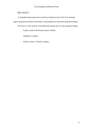 Relatório "Nunca é Tarde Demais"