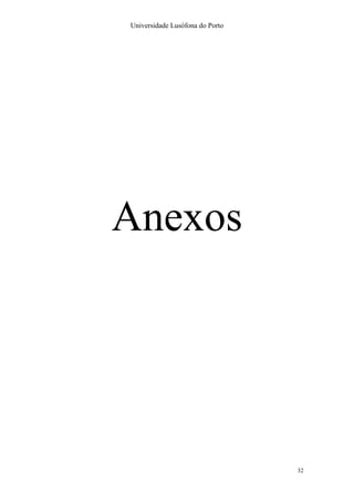 Relatório "Nunca é Tarde Demais"
