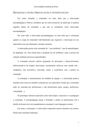 Relatório "Nunca é Tarde Demais"