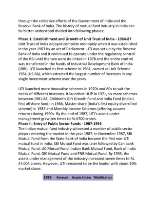 No Customized Portfolios:- 