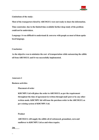 Final report