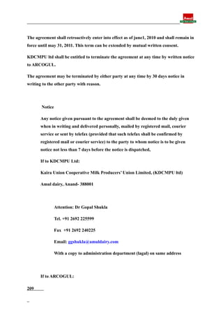 Final report
