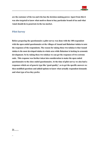 Final report
