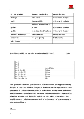 Final report