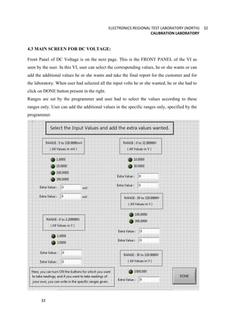 Calibration Of Instruments Using LabVIEW | DOCX
