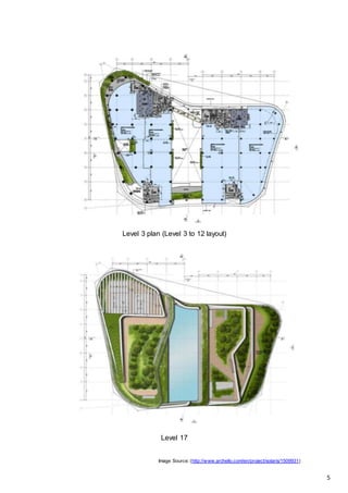 Level 3 plan (Level 3 to 12 layout)
Level 17
Image Source: (http://www.archello.com/en/project/solaris/1509931)
5
 