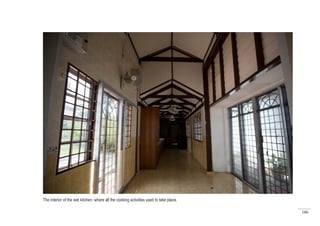 186
The interior of the wet kitchen; where all the cooking activities used to take place.
 