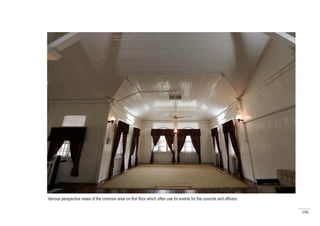 196
Various perspective views of the common area on first floor which often use for events for the councils and officers.
 