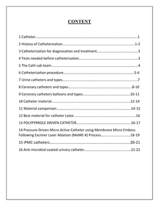 catheters | PDF