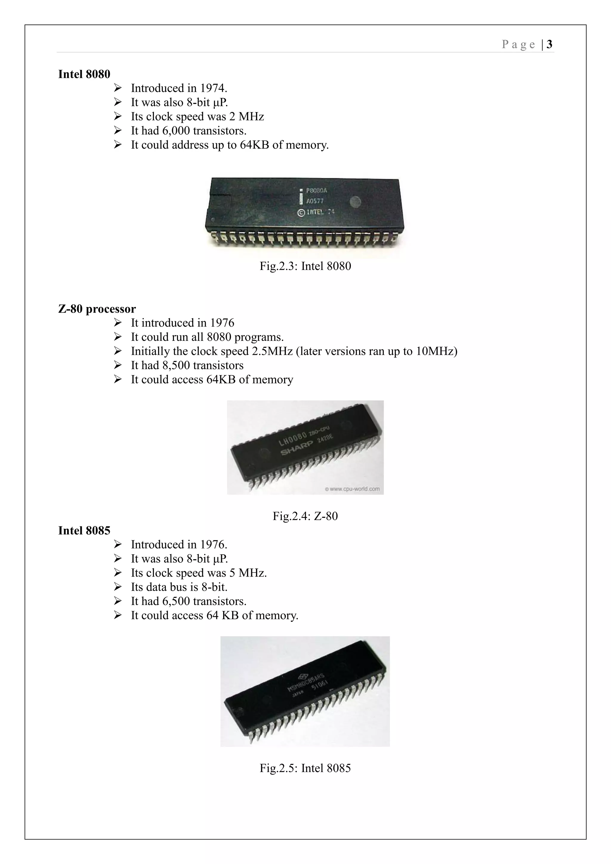 Microprocessor and Positive and Negative Logic | PDF