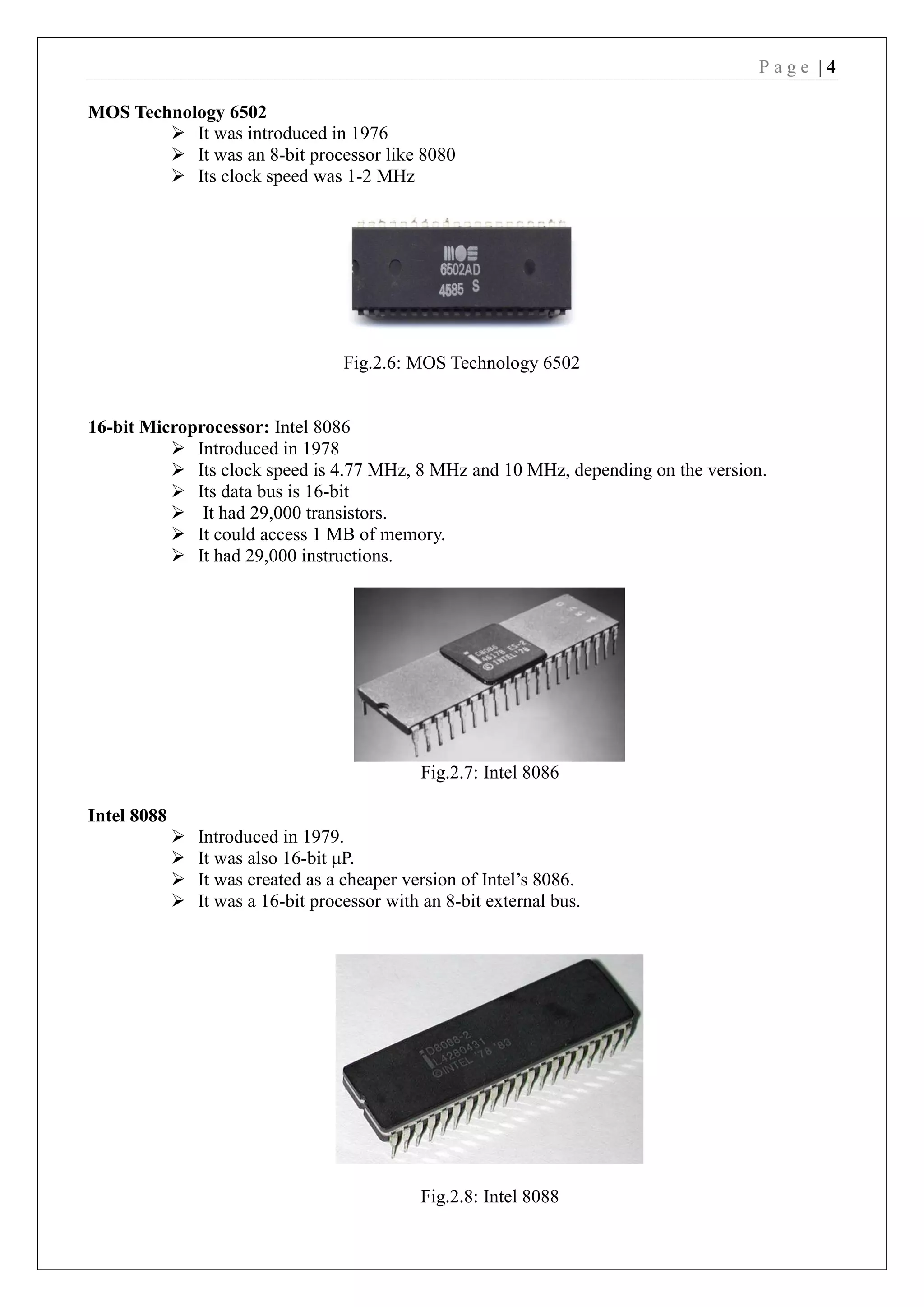 Microprocessor and Positive and Negative Logic | PDF