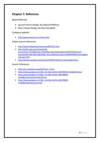 Ld2 Design Design of fixture for pressing bearings in component | PDF