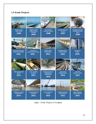 10
1.5 Iconic Projects
Figure 1 Iconic Projects of Company
 