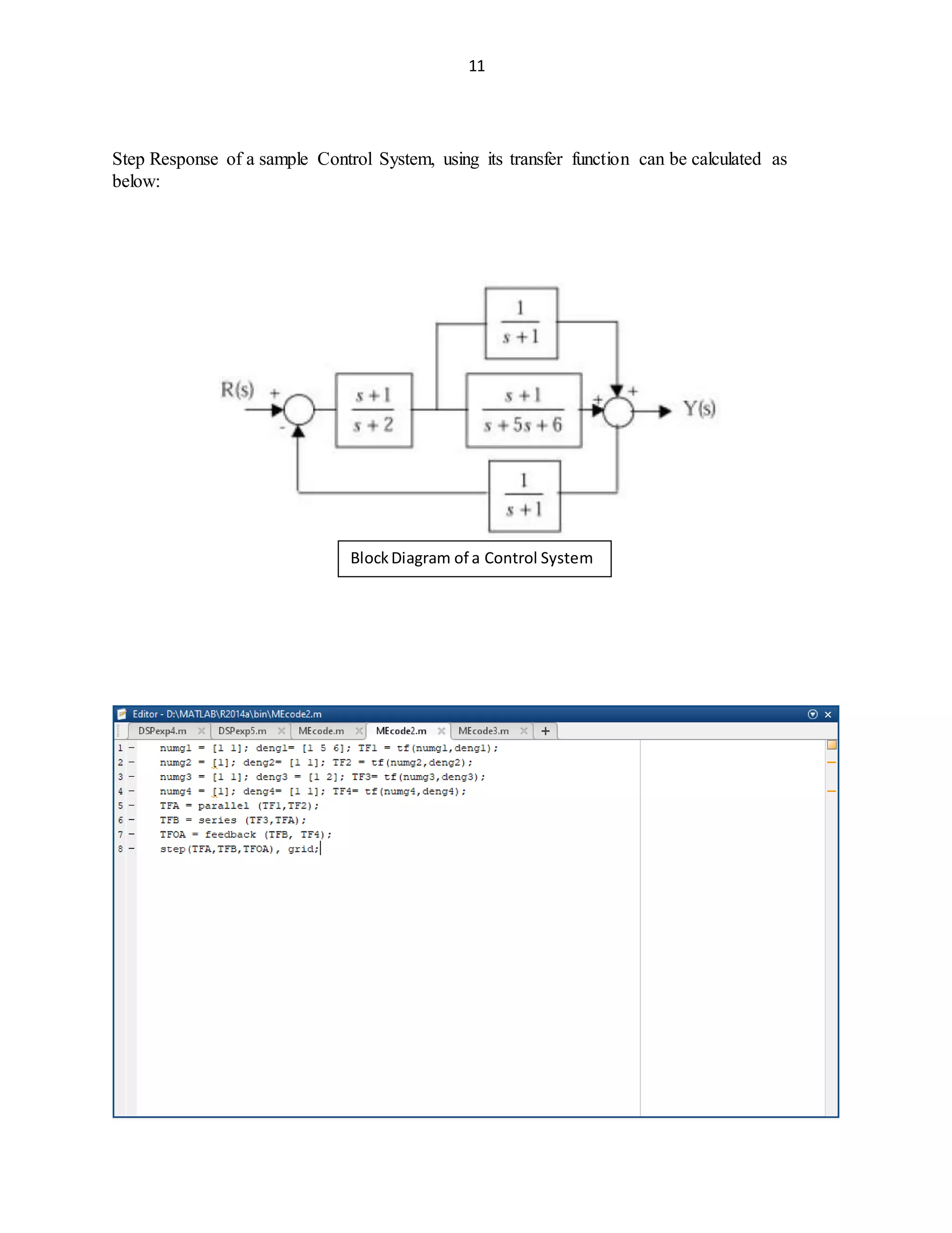 MODELLING, ANALYSIS AND SIMULATION OF DYNAMIC SYSTEMS USING CONTROL ...