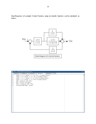 MODELLING, ANALYSIS AND SIMULATION OF DYNAMIC SYSTEMS USING CONTROL ...