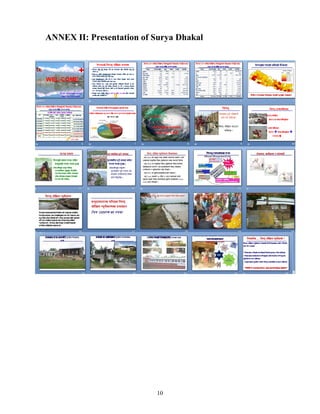 ANNEX II: Presentation of Surya Dhakal




                          10
 