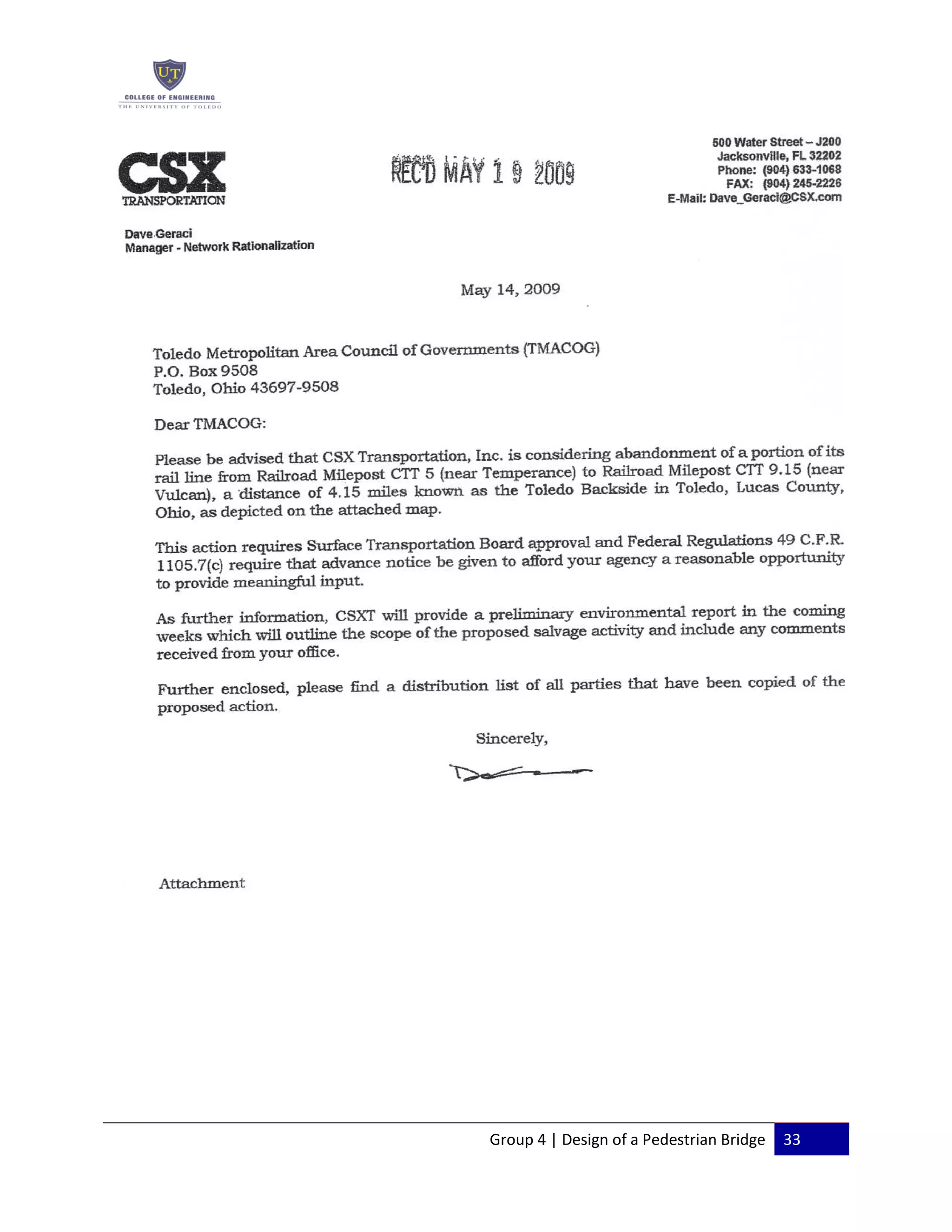 Group 4 | Design of a Pedestrian Bridge 33
 