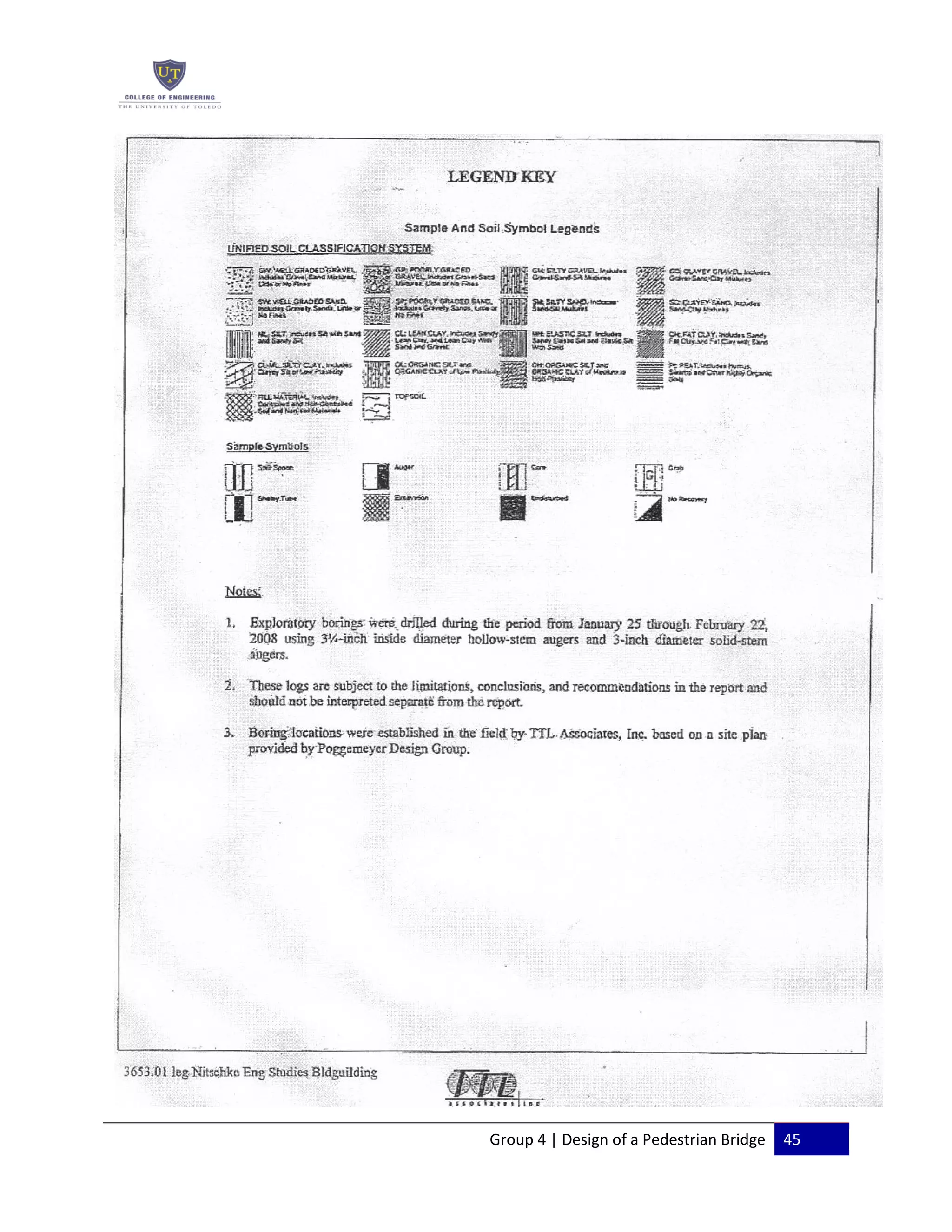Group 4 | Design of a Pedestrian Bridge 45
 